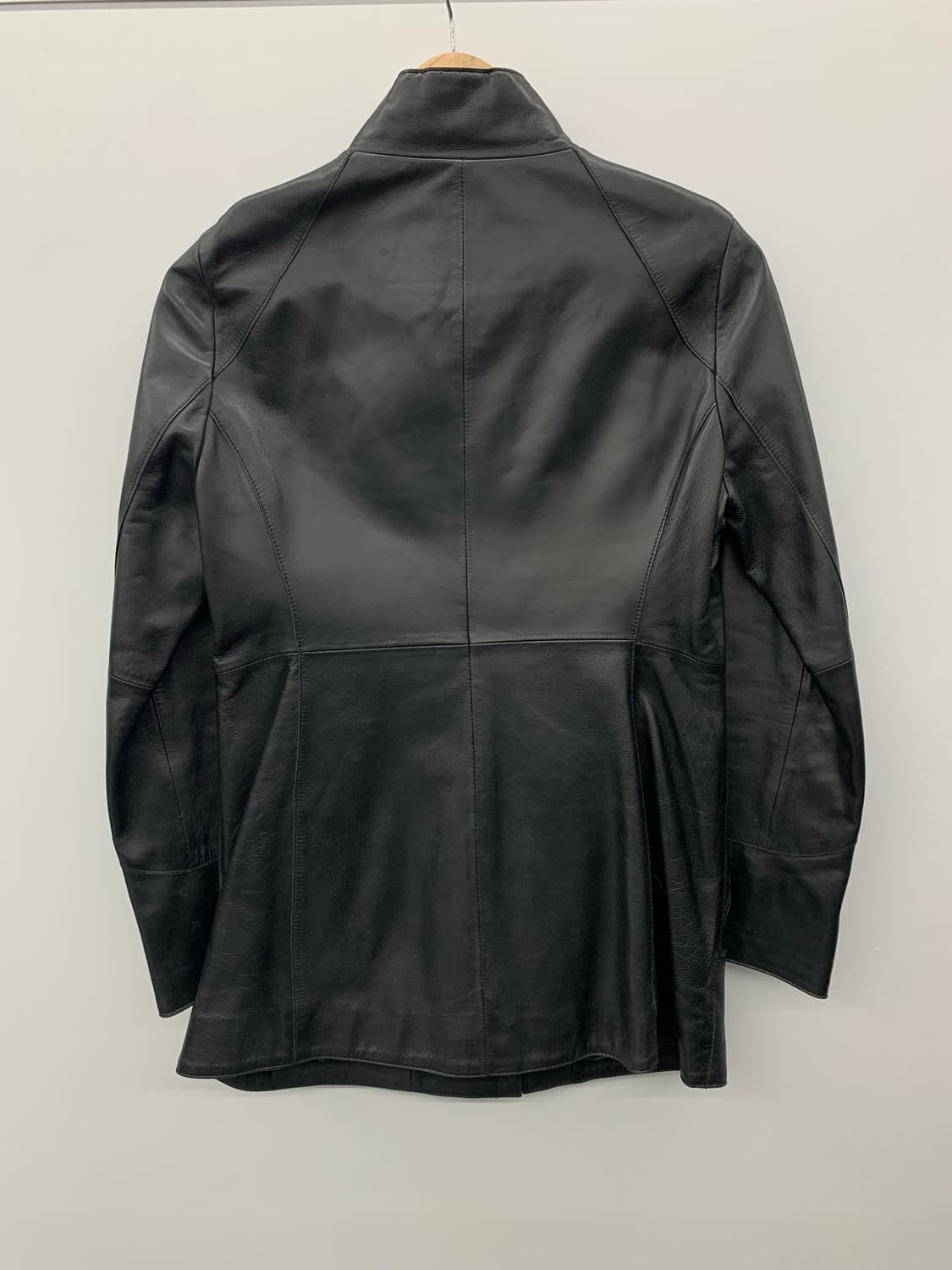 앤드류마크 사선 램스킨 하프코트  상품이미지4