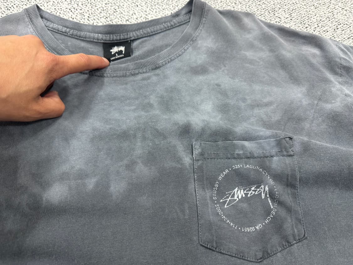 스투시 타이다이 포켓 반팔티 상품이미지3