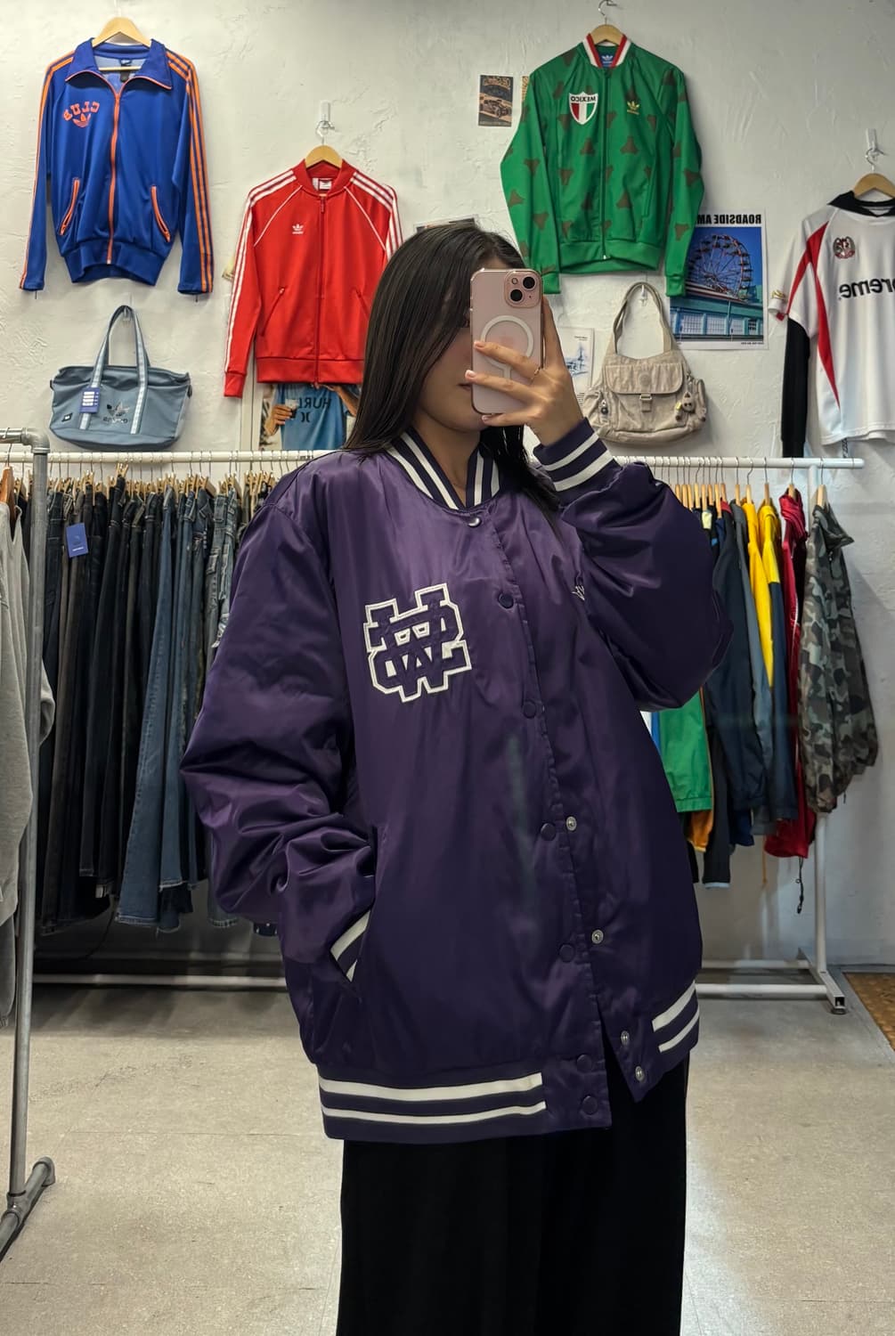 나이키 NSW 스우시 나일론 바시티 자켓 L 상품이미지1
