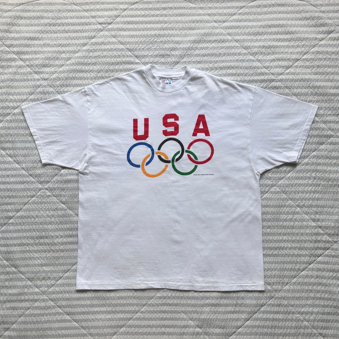 90s 빈티지 올림픽 USA팀 프로모 티셔츠 상품이미지1