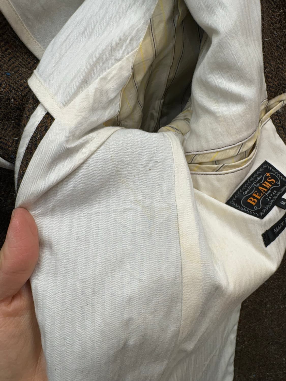 빔즈 보카시해링본 자켓  상품이미지7