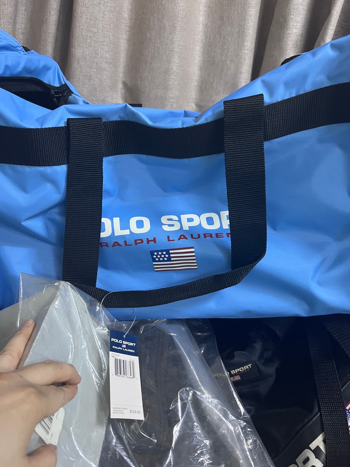 폴로스포츠 더플백 신품 상품이미지1