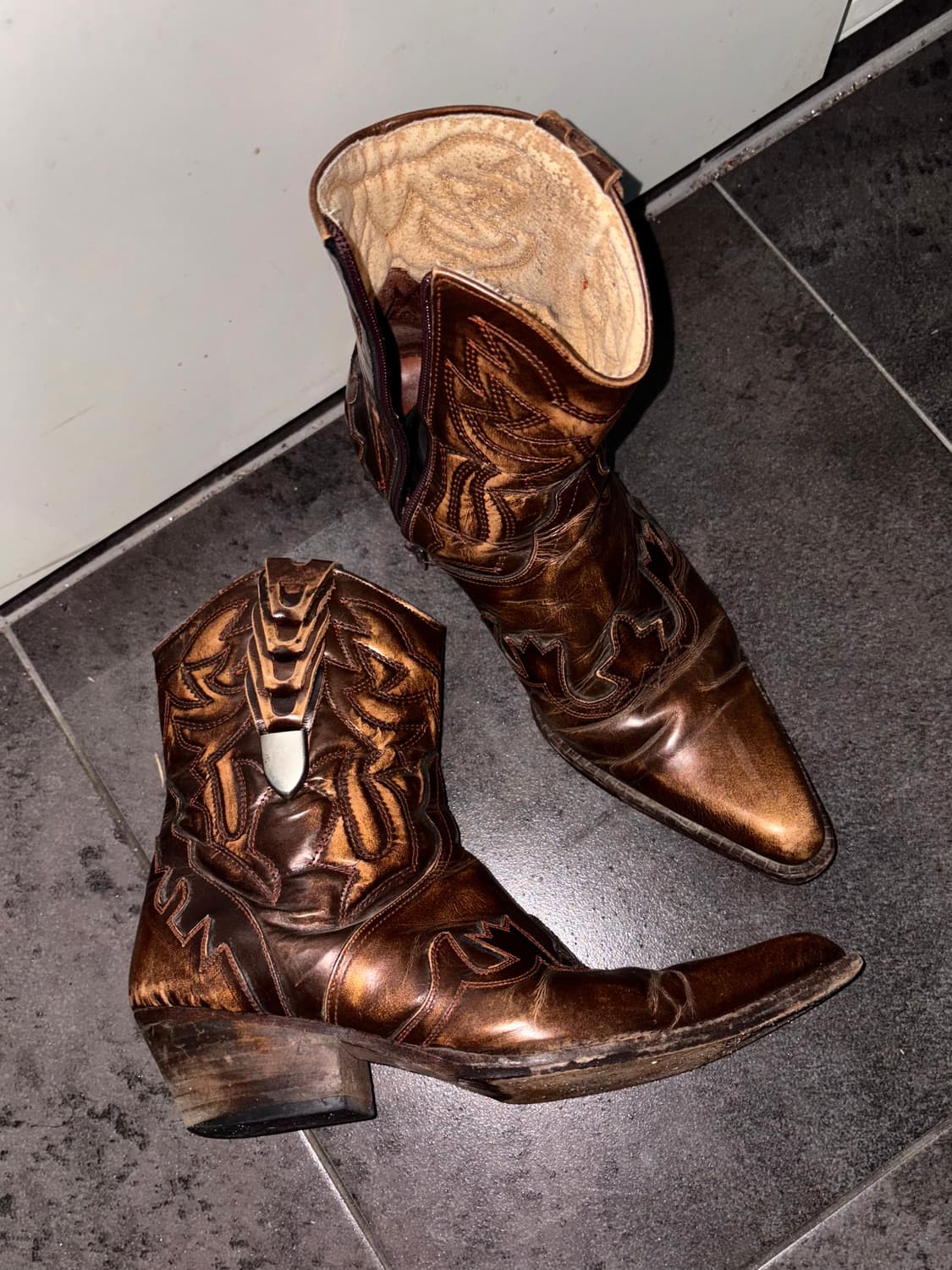 빈티지 앵클 웨스턴 부츠 240 상품이미지1