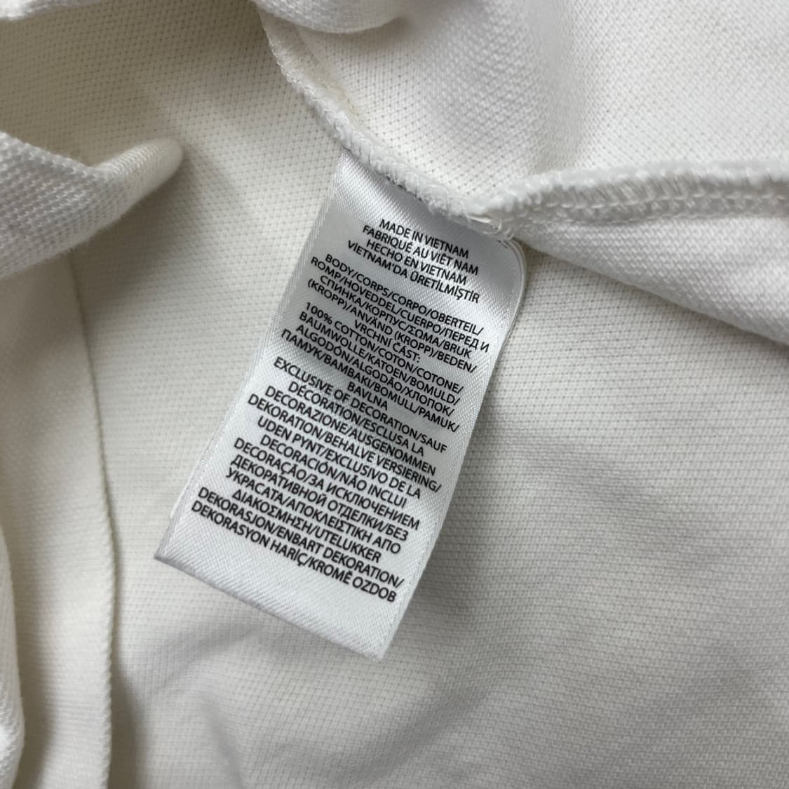 폴로 랄프로렌 베이지포니 화이트 카라 반팔 M 상품이미지5