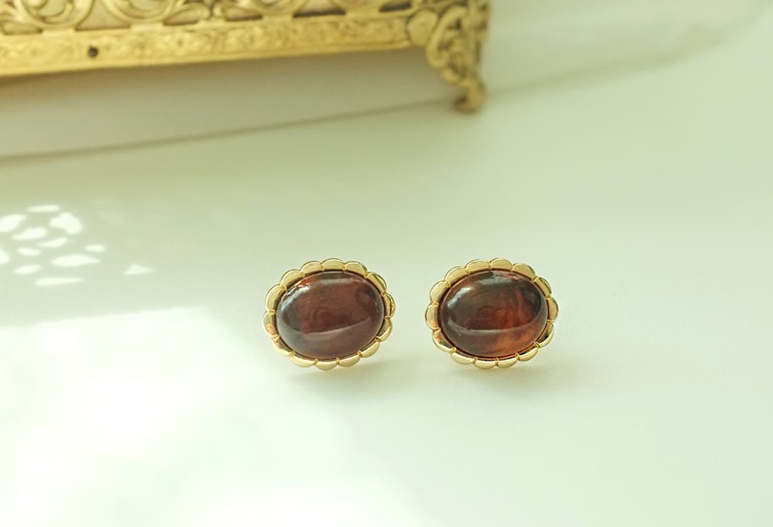 1980년대 Avon 볼드 빈티지 침귀걸이 상품이미지3