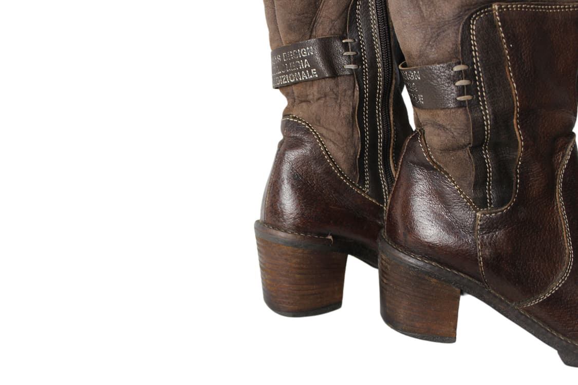 Manas Design 레더 시어링 부츠 상품이미지6