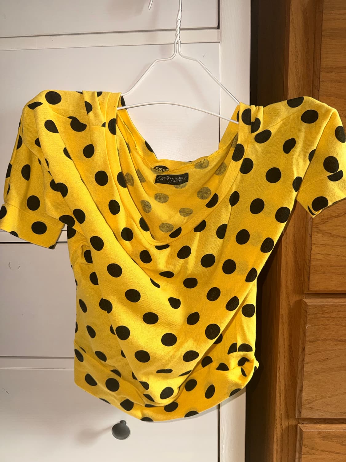 Candy stripper 폴카도트 탑 상품이미지1