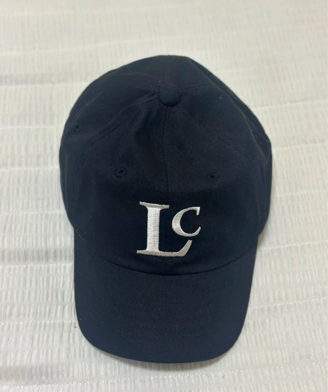 로우클래식 빅 로고 볼캡 블랙 새상품 상품이미지1