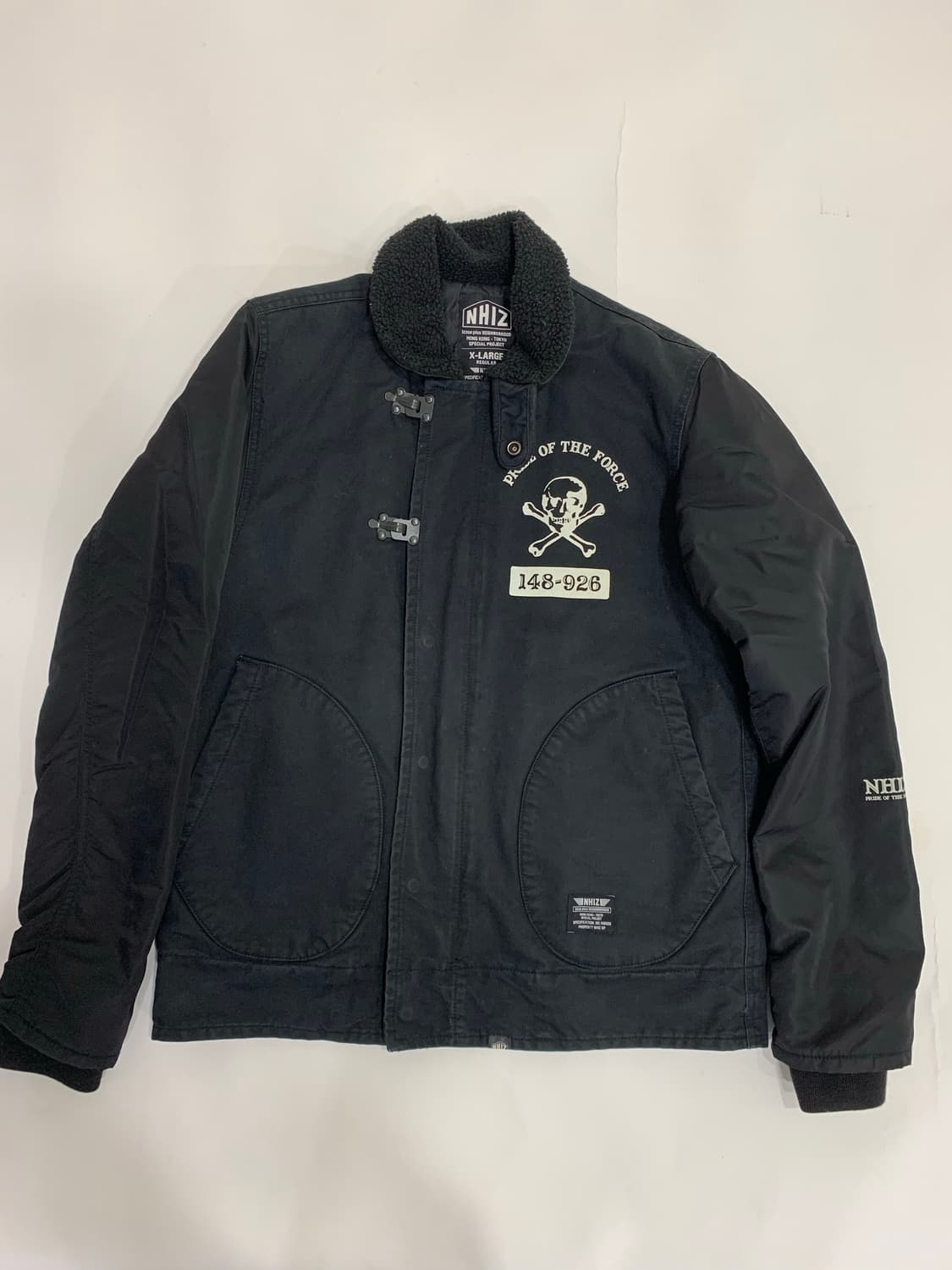 NHIZ x NEIGHBORHOOD 덱 자켓 블랙 X-LARGE 상품이미지1