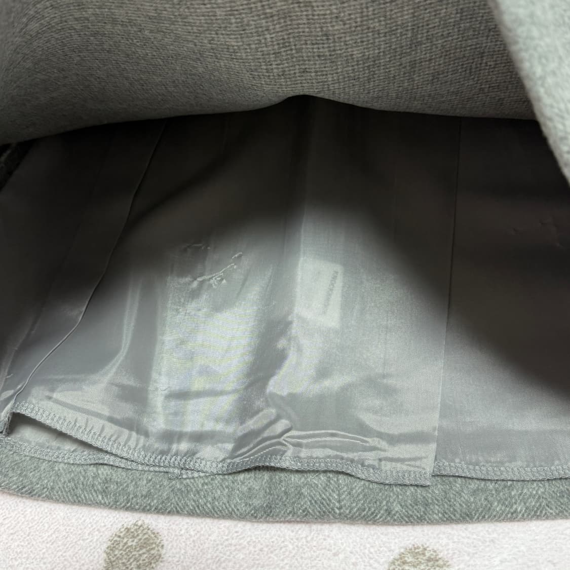 그레이 헤링본 미니스커트 상품이미지5