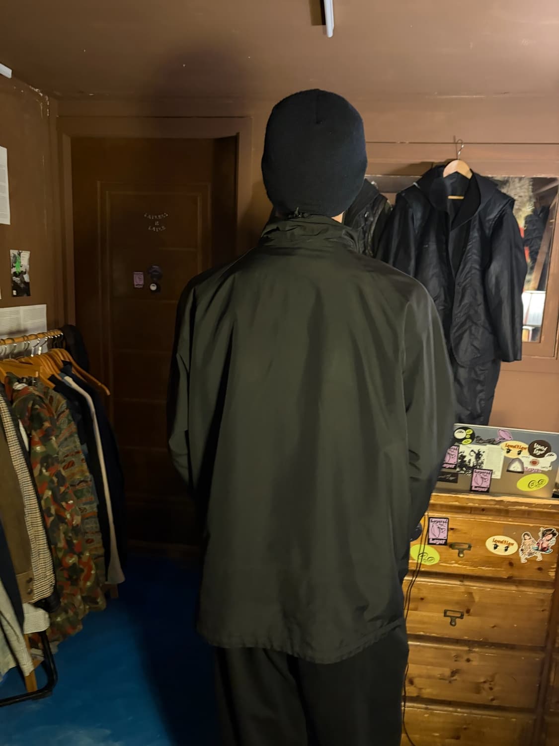 COLUMBIA GORETEX NECK WINDBREAKER JACKET 상품이미지4