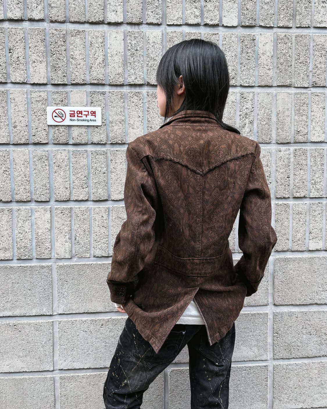 토네이도 마트 파이톤 패턴 웨스턴 블레이저 상품이미지6