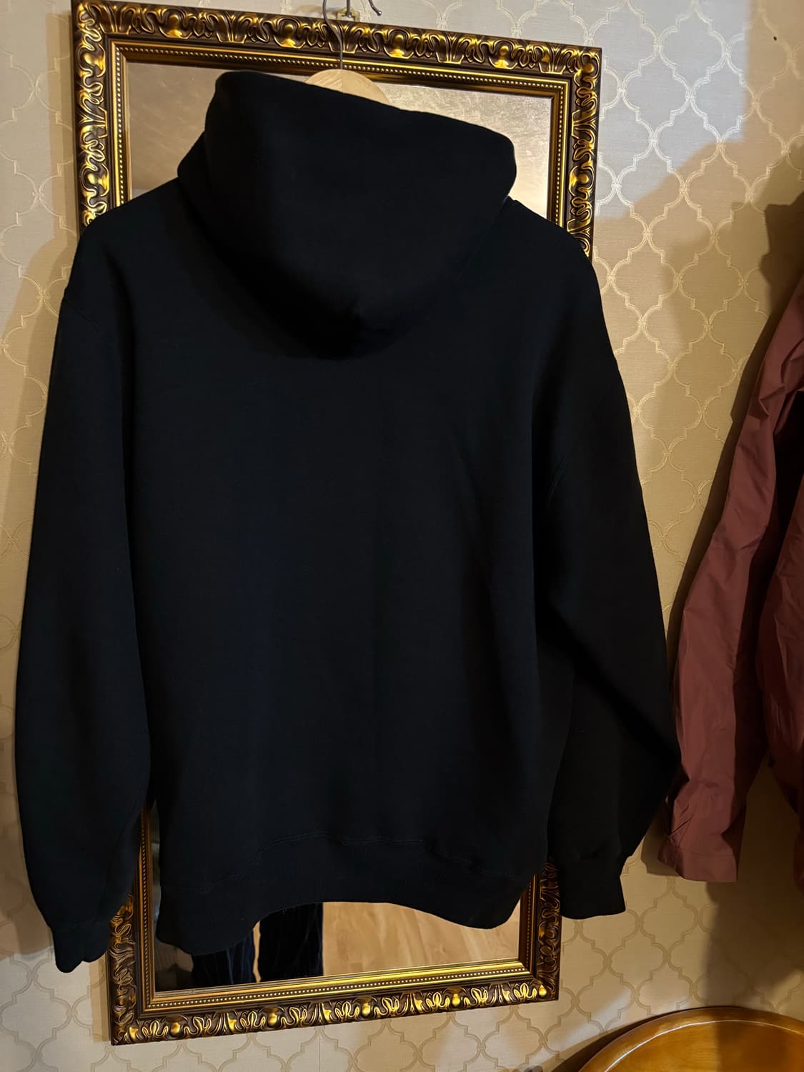 90s 빈티지 러셀 후드 블랙 L USA 상품이미지3