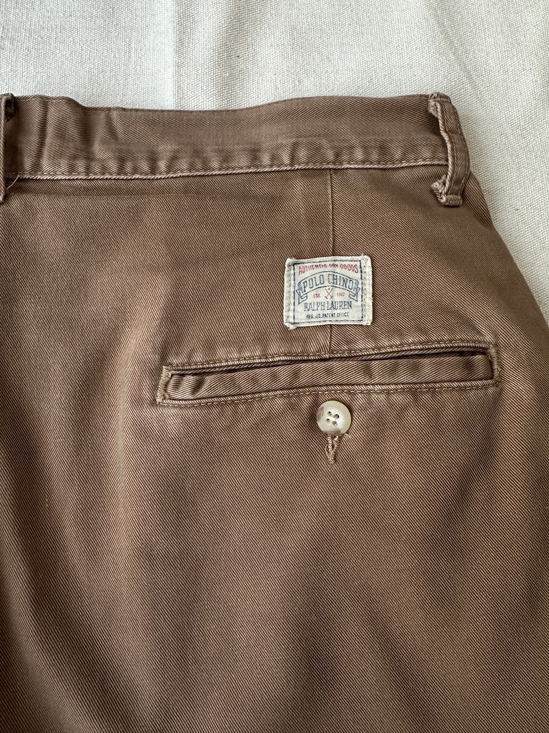 32x30 폴로 치노 투플리츠 팬츠(made in USA) 상품이미지8