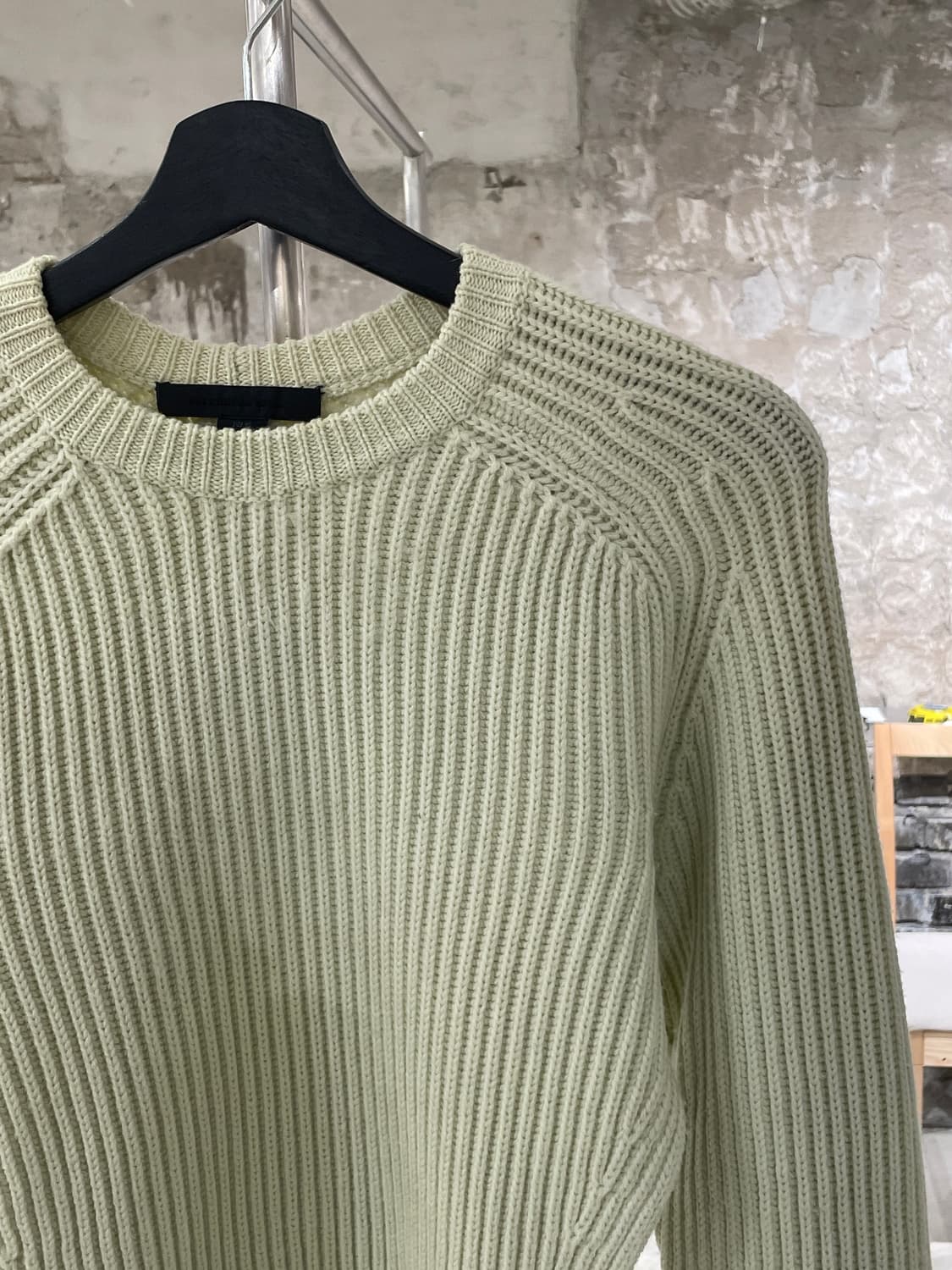 알렉산더 왕 라임 보스 슬릿 크롭 스웨터 상품이미지3