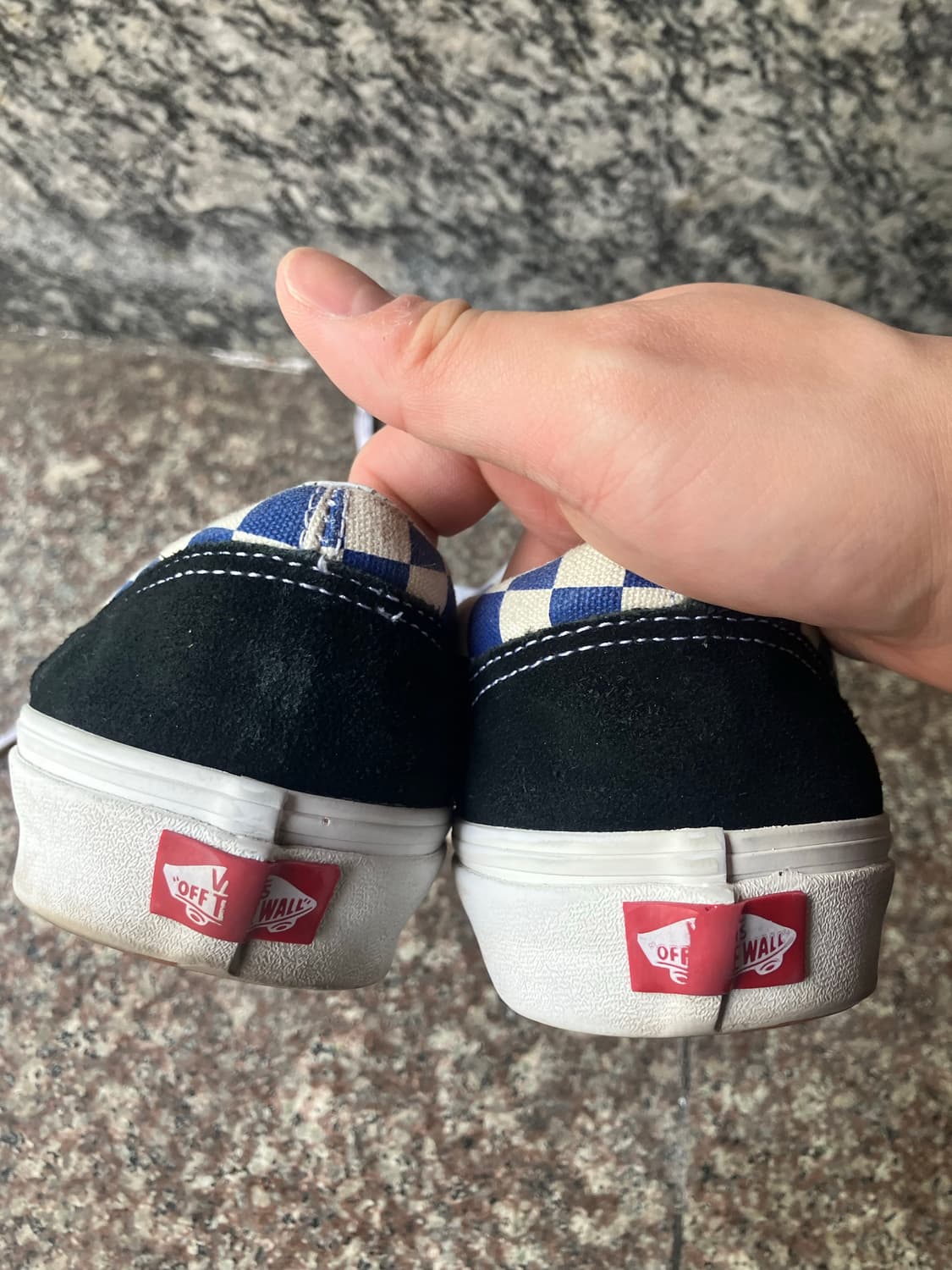 반스 스타일36 올드스쿨 체커보드 블루 270 상품이미지4