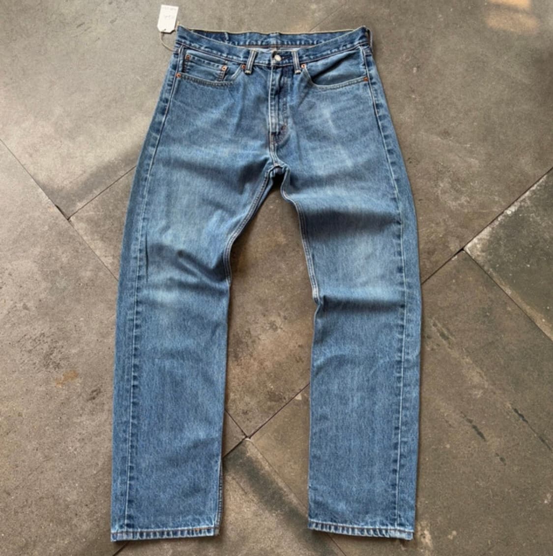 리바이스 505 중청 데님 청바지 34 34 레귤러 스트레이트 상품이미지4