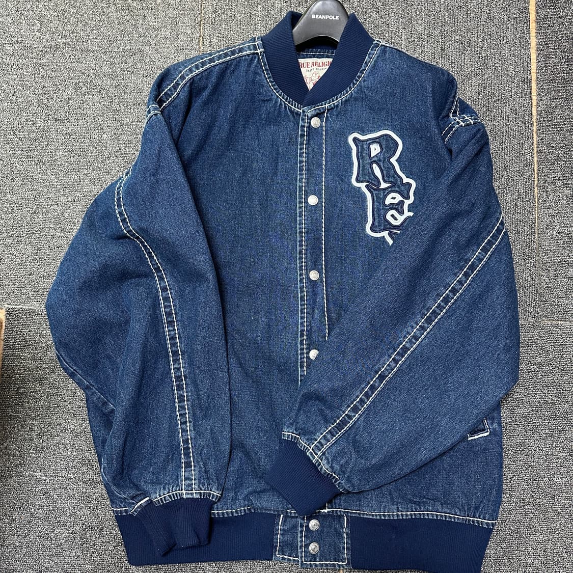 트루릴리젼 바시티 자켓 인디고 XL 상품이미지1