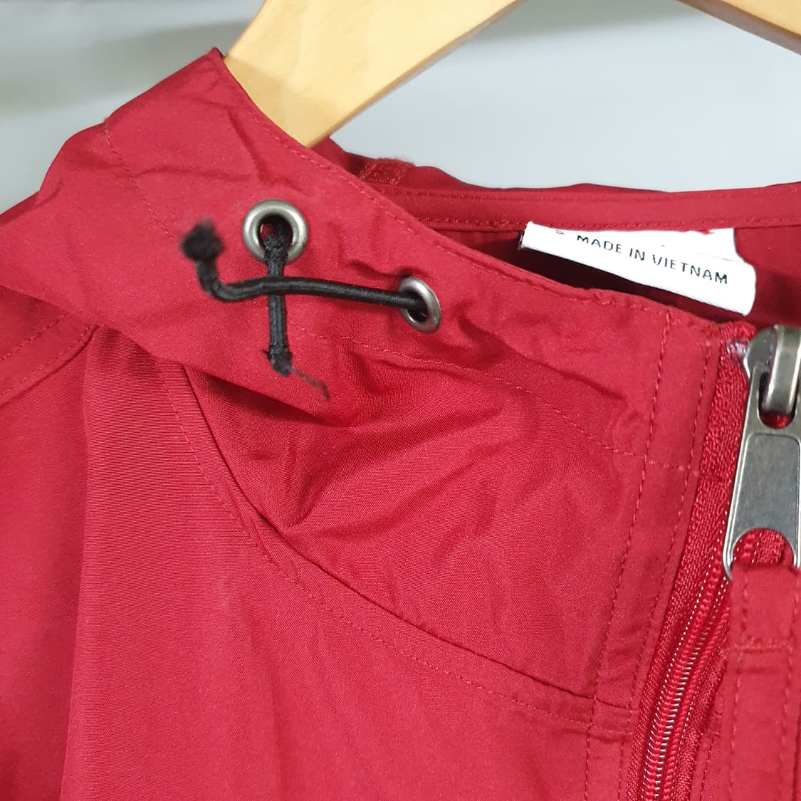 챔피온 레드 바람막이 상품이미지4