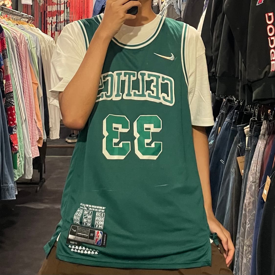 [IM] NBA 셀틱스 그린 나지 져지 상품이미지4