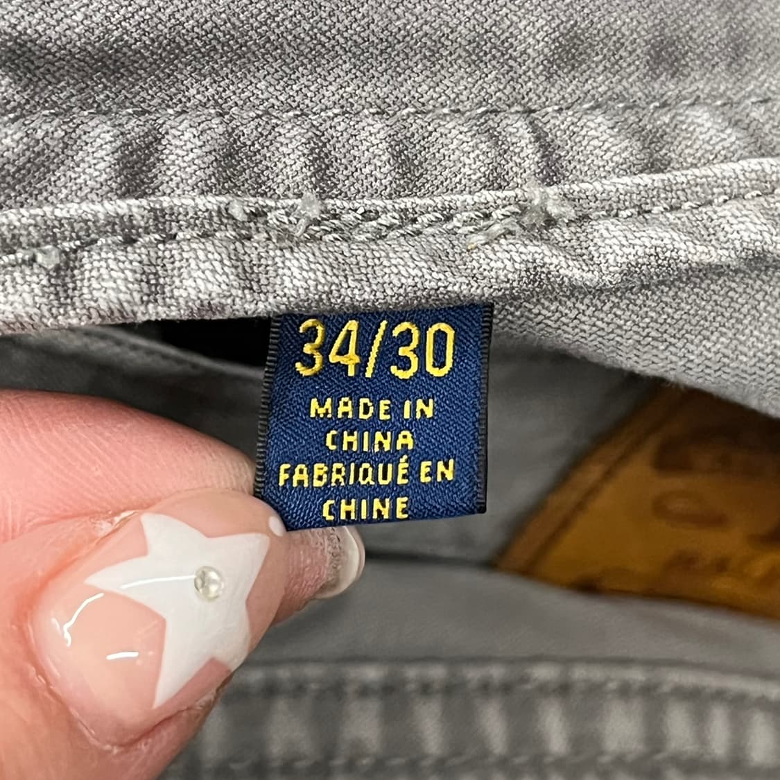 [정품] 폴로 랄프로렌 회색 면바지 그레이 데님 b14 상품이미지6
