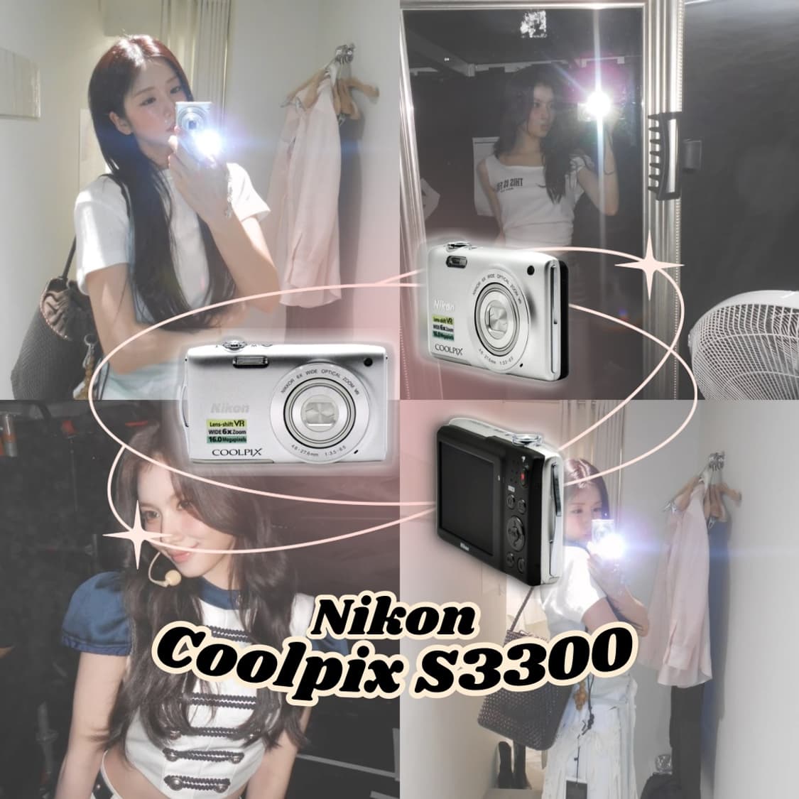 여돌픽多!)소프트포커스) 니콘 쿨픽스 s3300 coolpix nikon 상품이미지1
