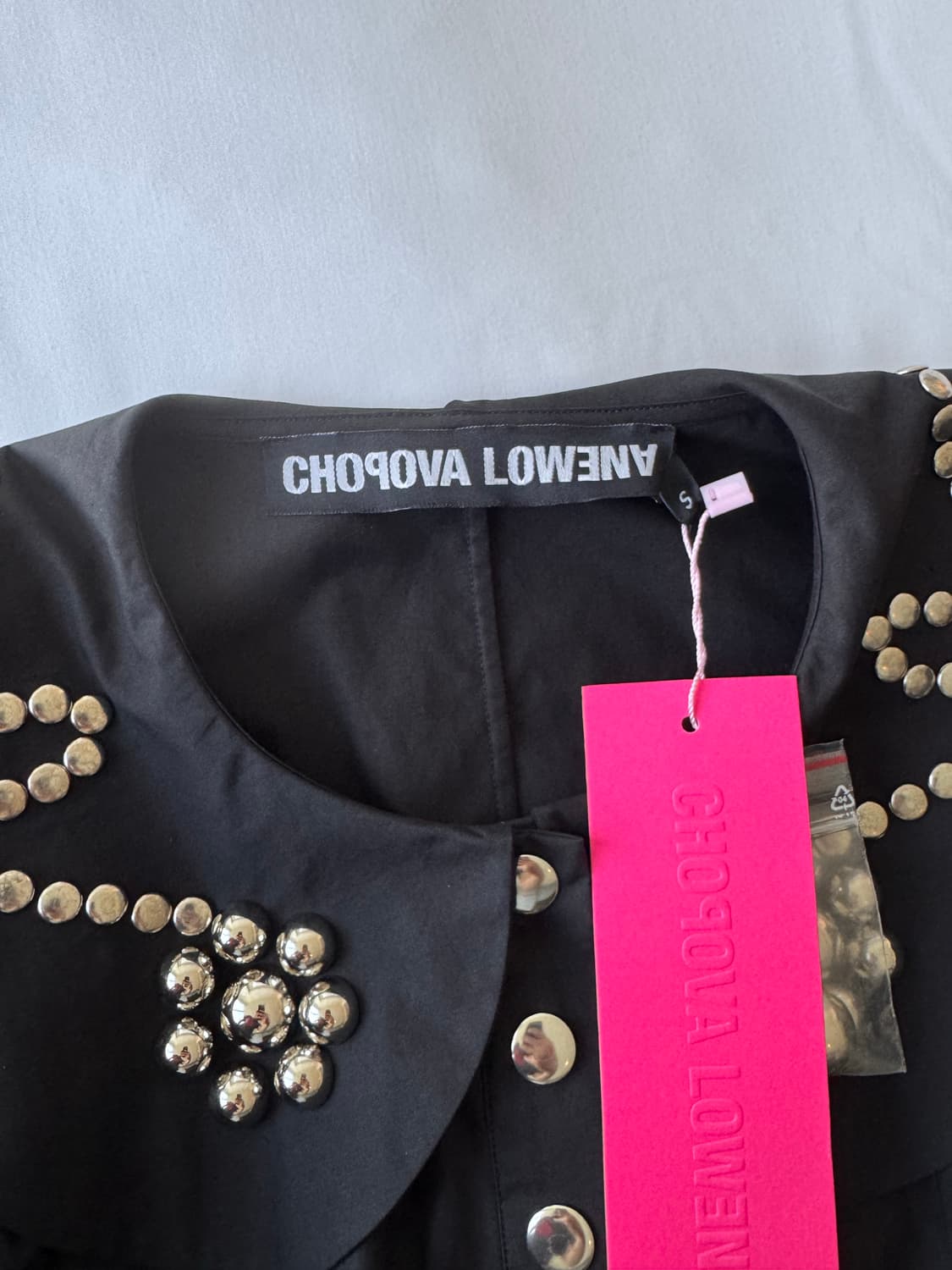 [S] 초포바 로웨나(Chopova Lowena) 라소 스터드 블라우스 상품이미지2