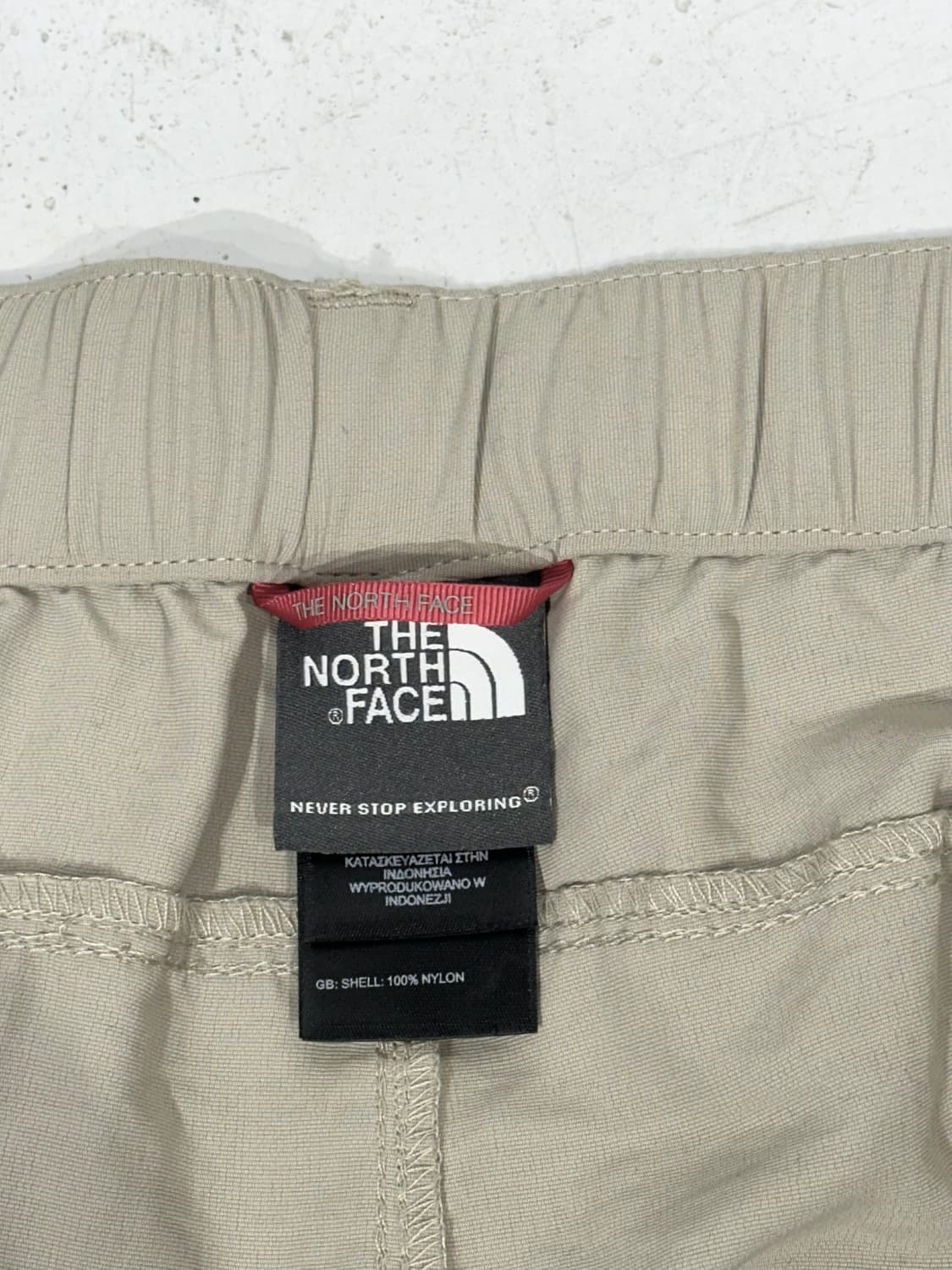 노스페이스 베이지 절개 포인트 와이드 카고 팬츠 XL 상품이미지7