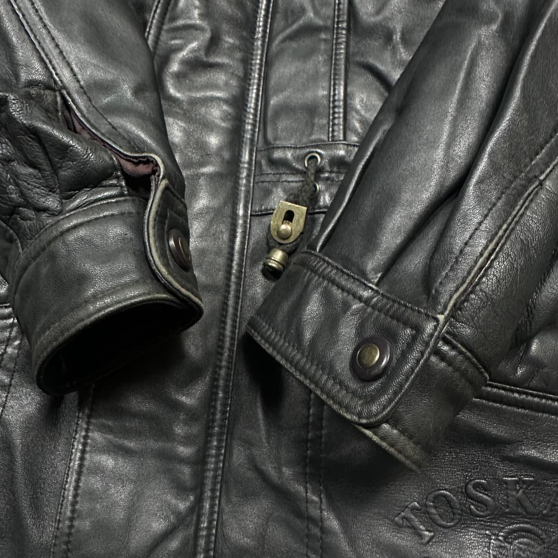 ✨ (바배) 빈티지 토스카나 양가죽 레더 자켓  상품이미지5