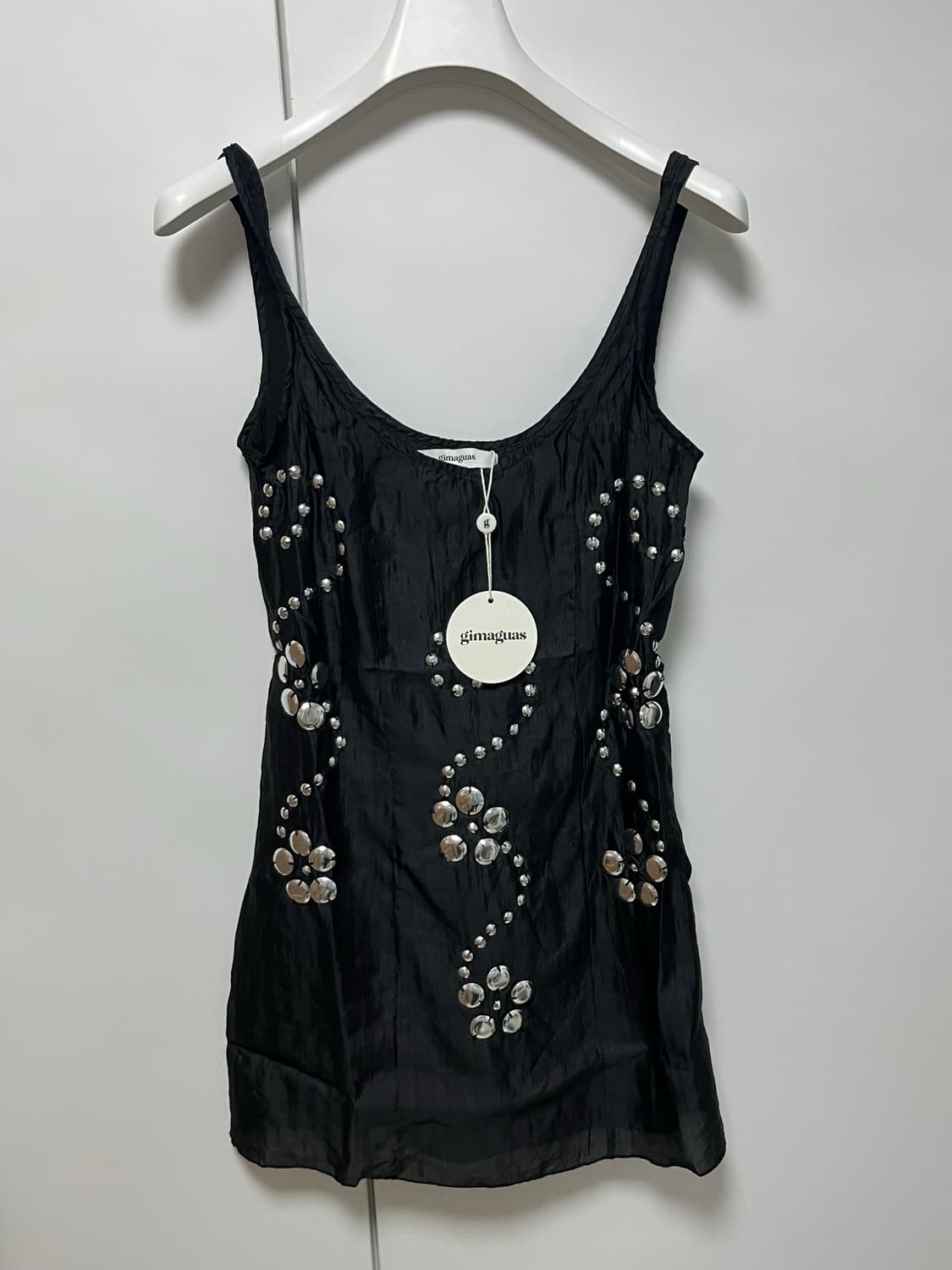 [M]기마구아스 Claude 스터드 미니 드레스 상품이미지1