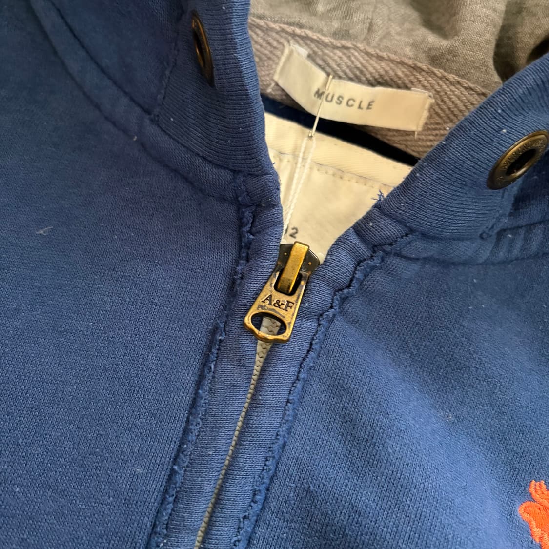 아베크롬비 y2k 빈티지 후드집업 M 상품이미지7