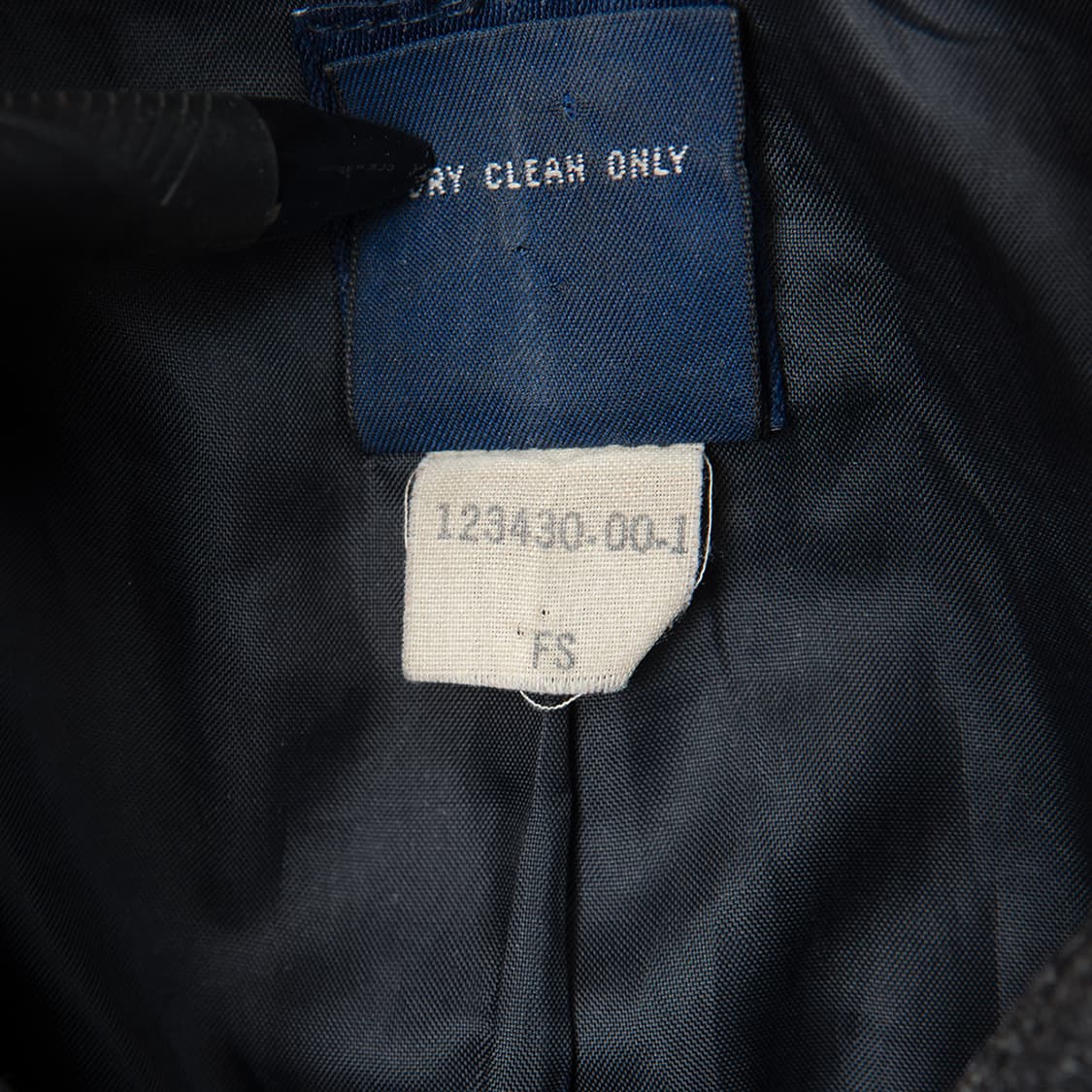 [100] 90s~ 갭 GAP 더블브레스티드 울 오버코트 다크 그레이  상품이미지8