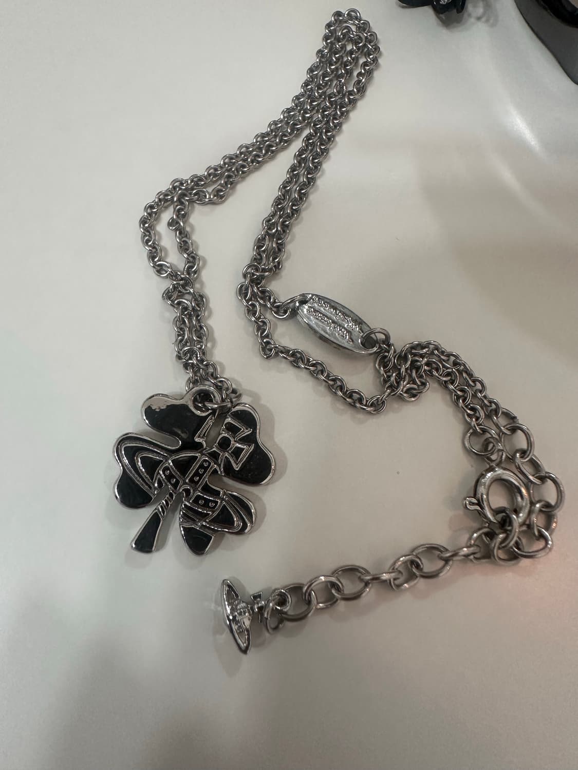 비비안웨스트우드 클로버 목걸이 상품이미지1