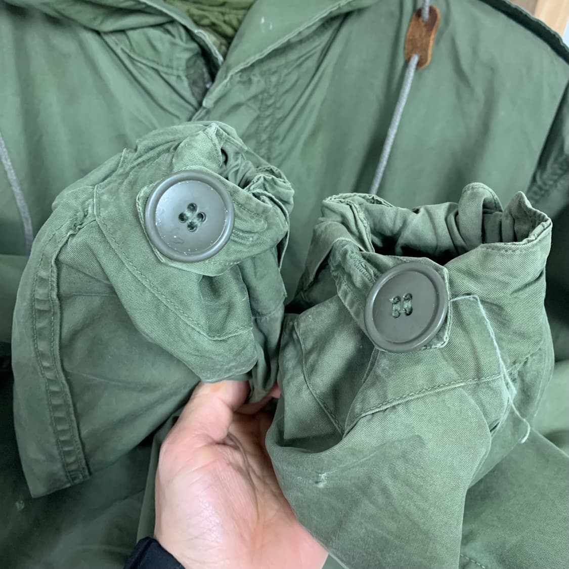 60‘s 미군 오리지널 M-65 피쉬테일 파카 (M51 mix) 상품이미지5