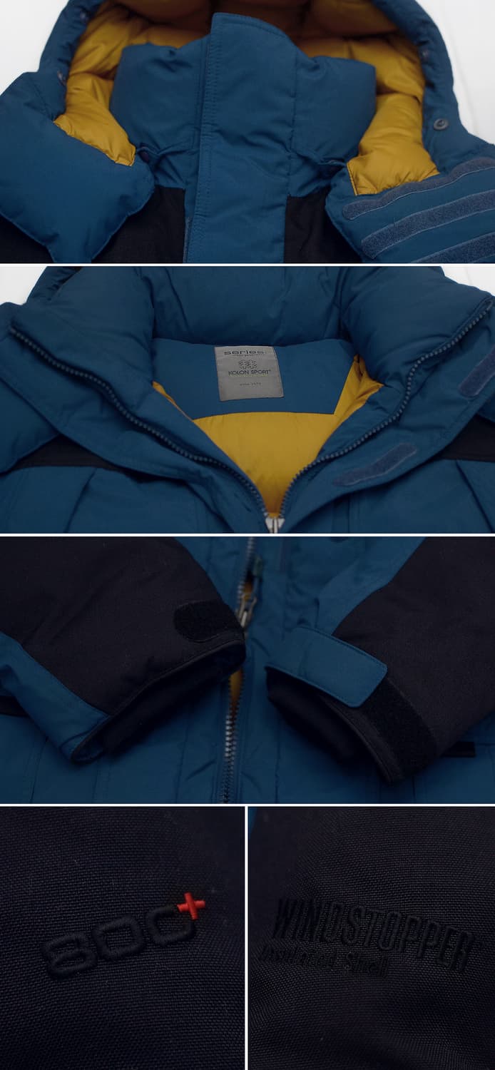 시리즈 x 코오롱 안타티카 헤비 구스다운 패딩 파카 (105) 상품이미지9