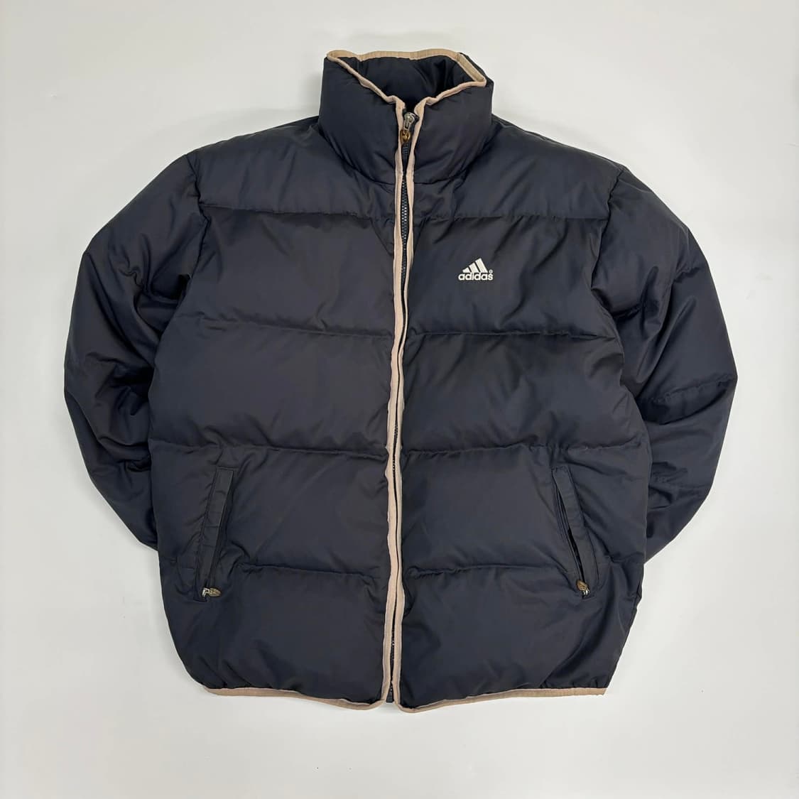아디다스 90-00s 네이비 덕다운 자켓 대장급 패딩(95) 상품이미지2