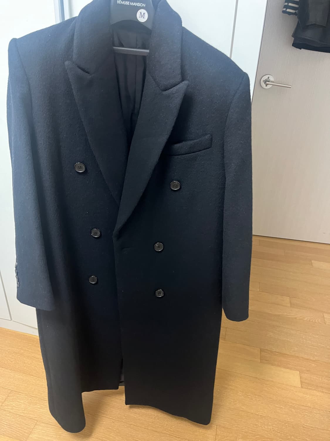 리파인드902 캐시미어 더블 브레스티드 코트 상품이미지8