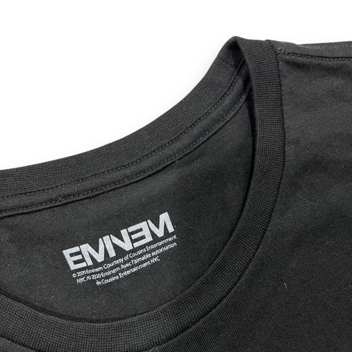 에미넴 2020s 올드스쿨 힙합 아트워크 다크 반팔 티셔츠 상품이미지4