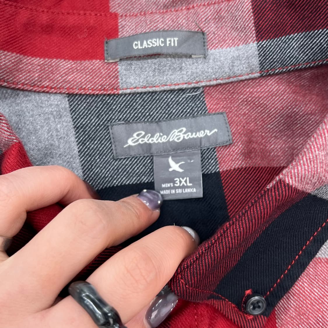 에디바우어 원포켓 체크셔츠 r2885 상품이미지5