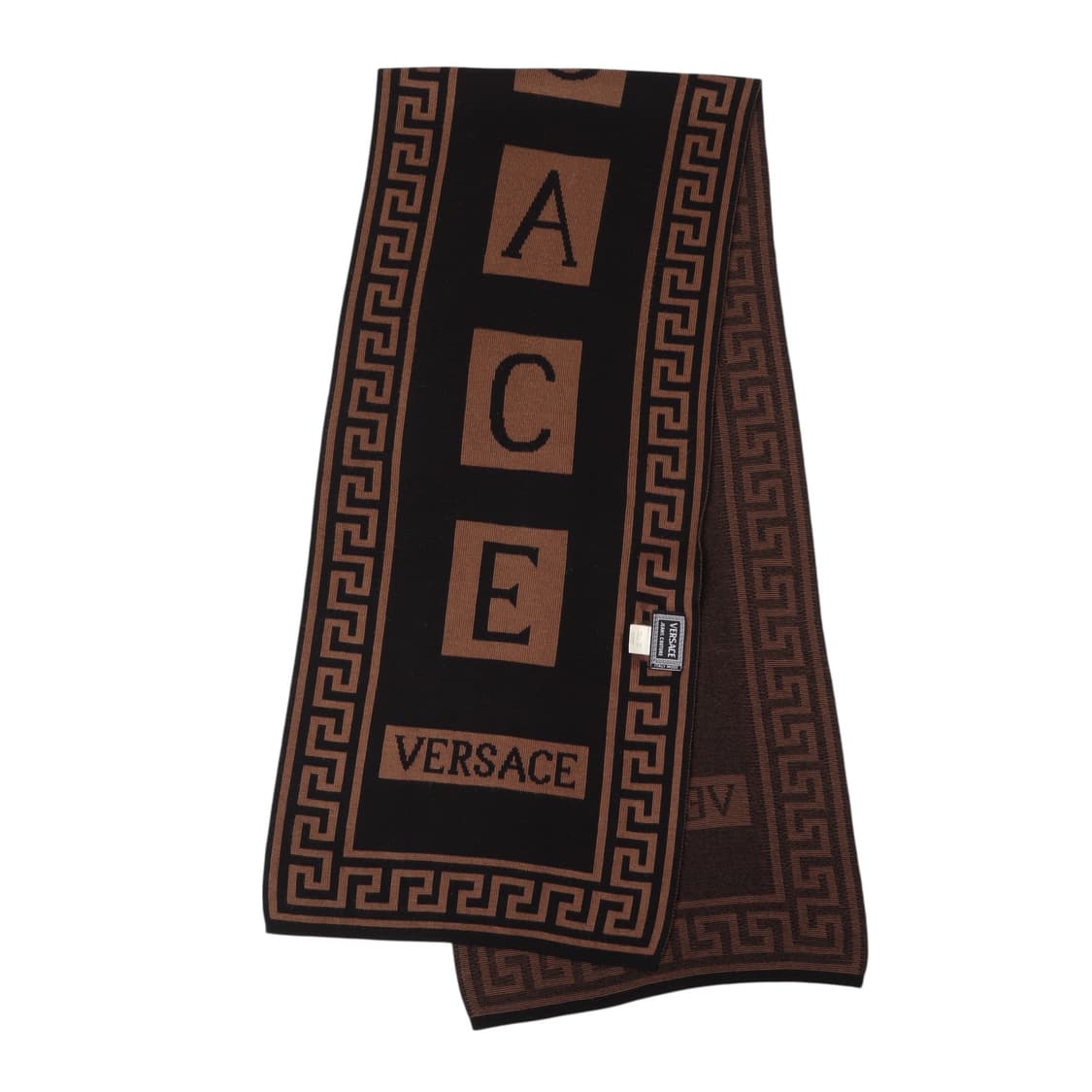 베르사체 진스 꾸뛰르 울 아크릴 머플러 상품이미지5