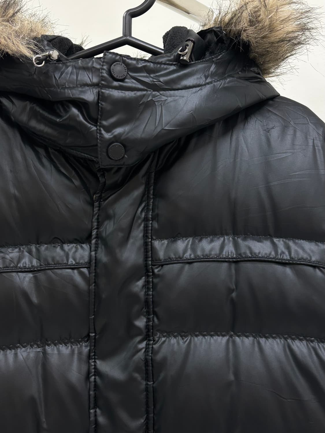 빈티지 블랙 점퍼 패딩 상품이미지7