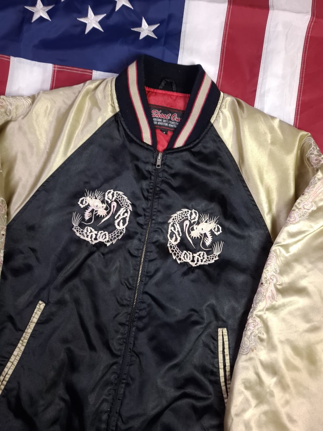 오리지날 일본판 Shoot One 미육군 11공수사단 수베니어 스카잔 상품이미지4