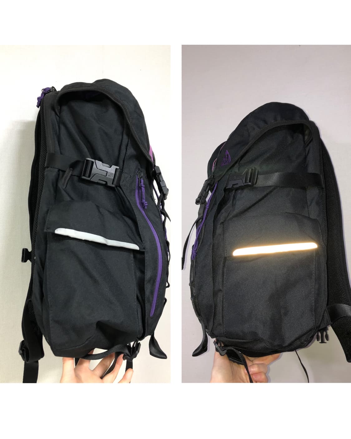 나이키ACG 유틸리티 고프코어 백팩 여행배낭 (노트북수납O) _ 블랙퍼플 상품이미지4