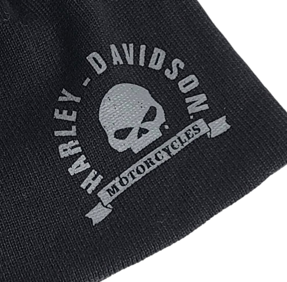 HD) 할리 데이비슨 스컬 로고 비니 상품이미지2