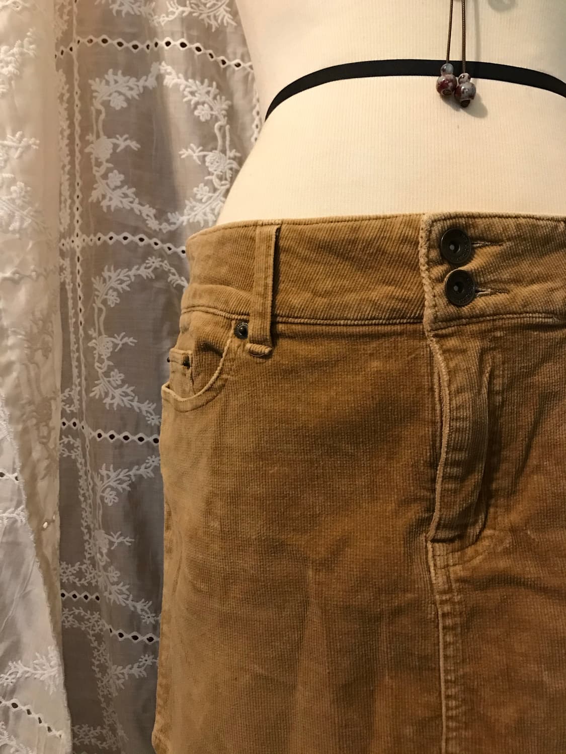 빈티지 코듀로이 스커트 상품이미지3