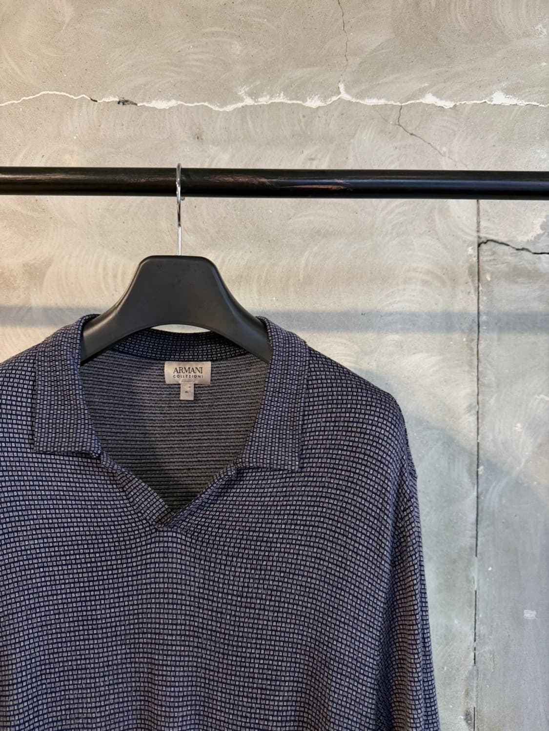 아르마니 꼴레지오니 오픈칼라넥 셔츠 105 상품이미지4