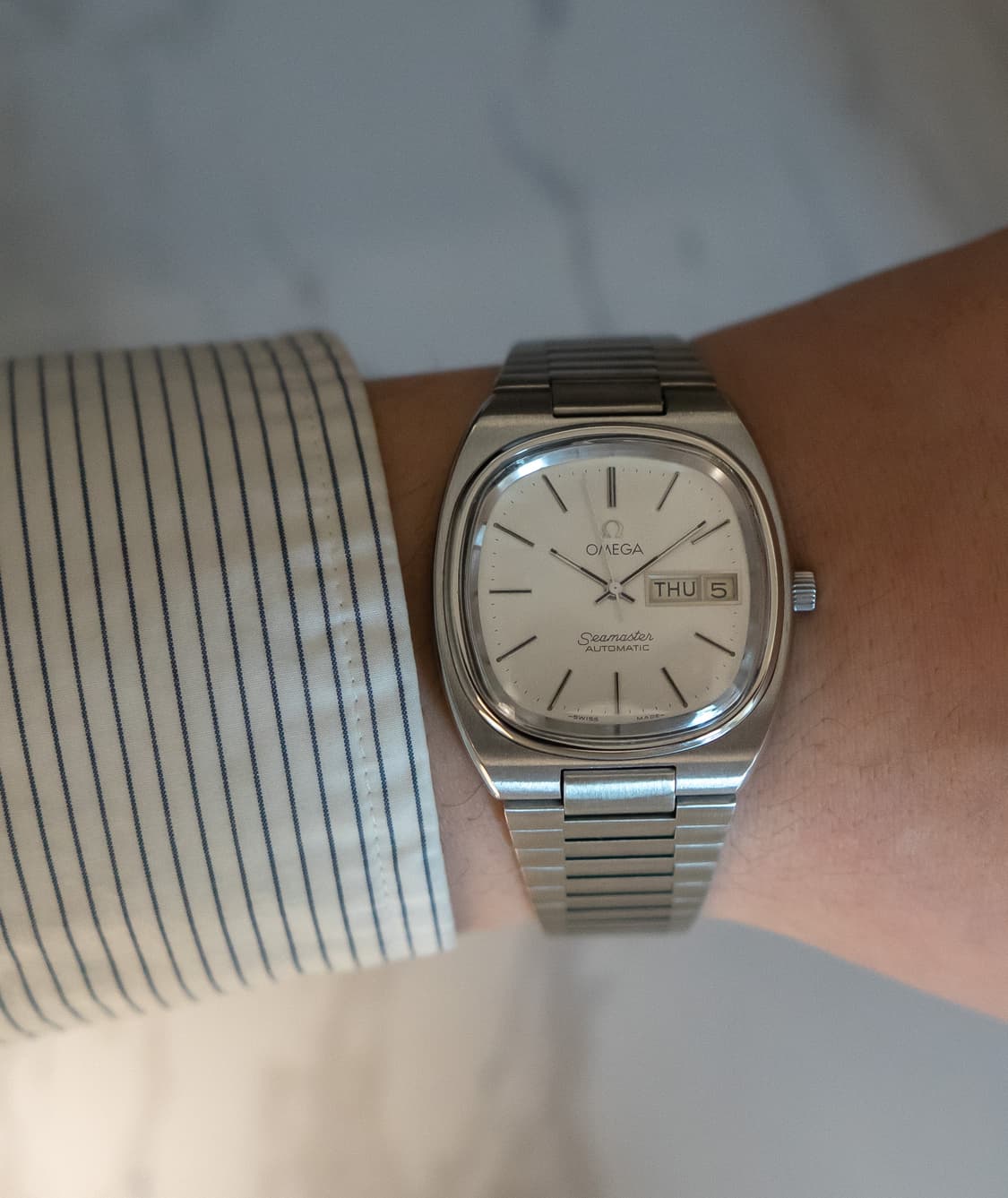 오메가 씨마스터 테레비 데이데이트 오토매틱 빈티지 시계 상품이미지1