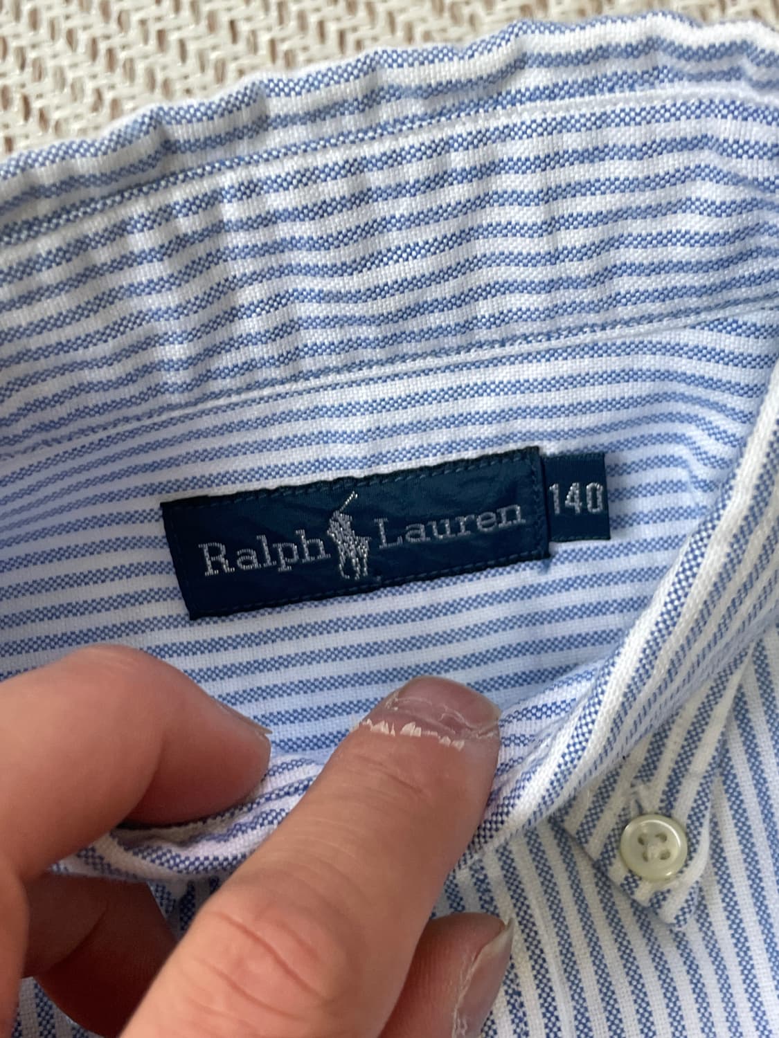 폴로랄프로렌 키즈 스트라이프 셔츠 J03347 상품이미지5