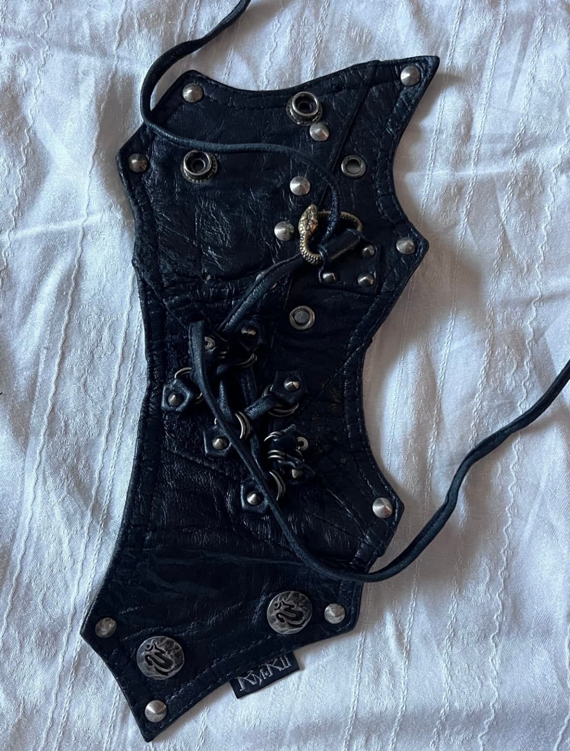 KMRii - leather arm cuff 레더 팔찌 상품이미지4