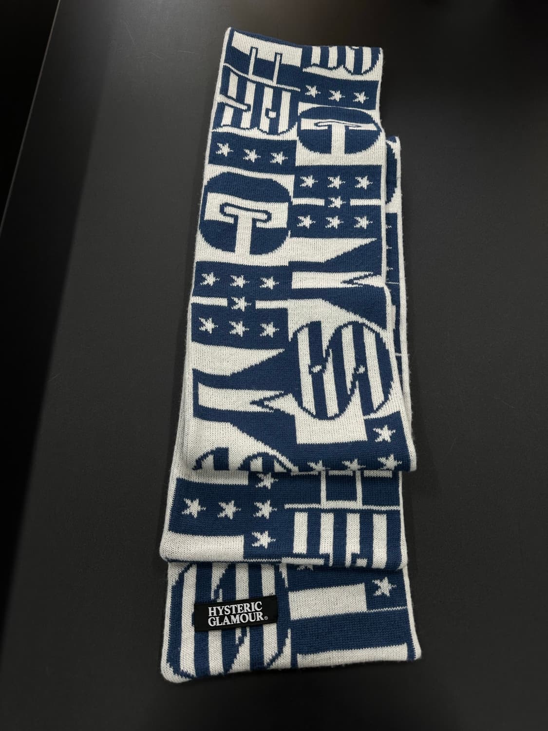 히스테릭글래머 스펠아웃 성조기 머플러 상품이미지8